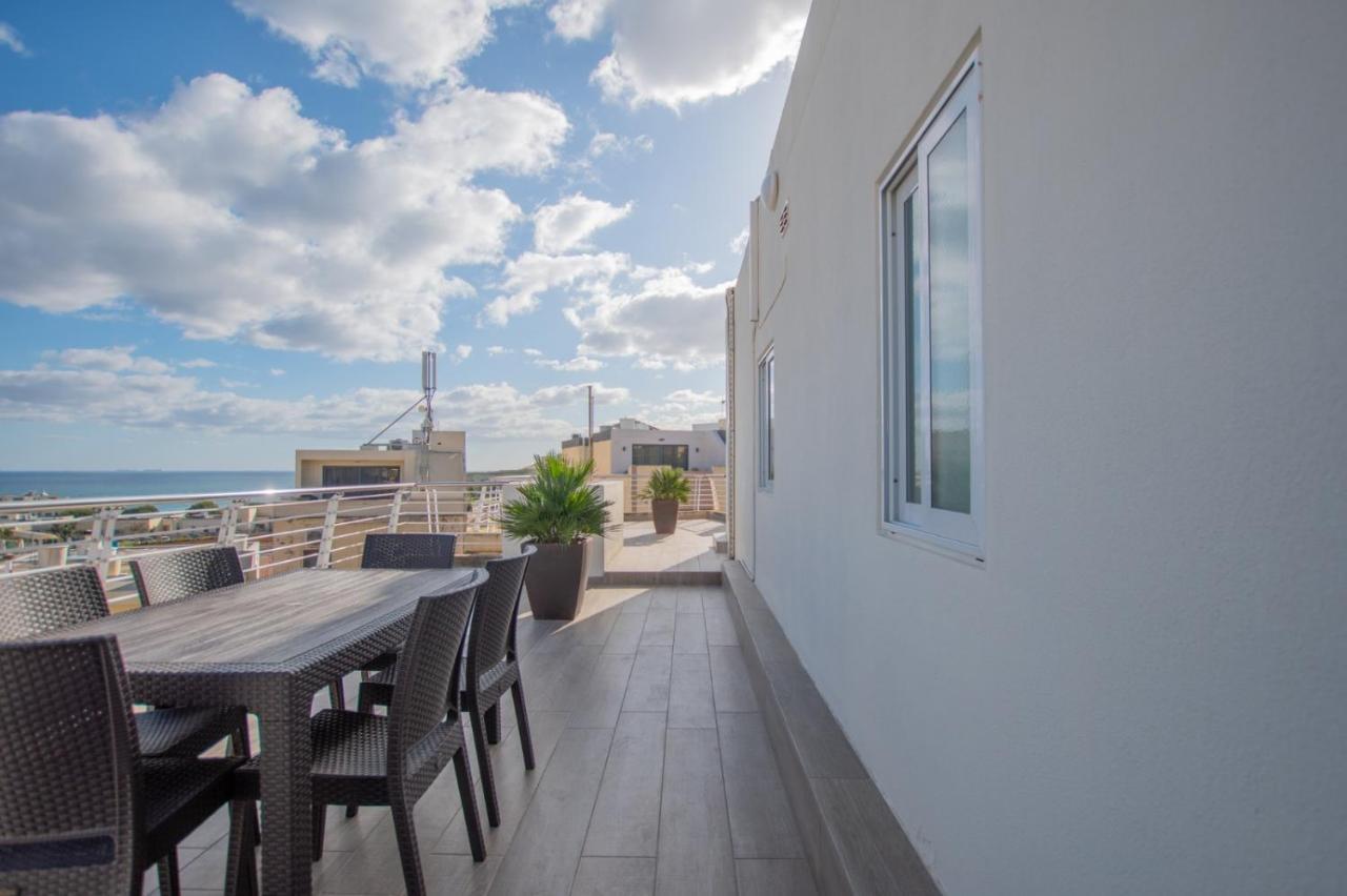 Kernice Penthouse With Sea And Country Views Of Xghajra Eksteriør bilde
