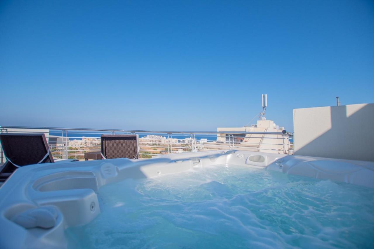 Kernice Penthouse With Sea And Country Views Of Xghajra Eksteriør bilde